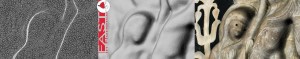 Elaboration of cloud points to the 3D model with the associated photographic texture